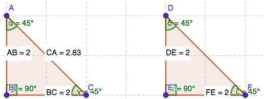 Determine whether side-angle-angle (SAA) is valid means for establishing triangle-example-1