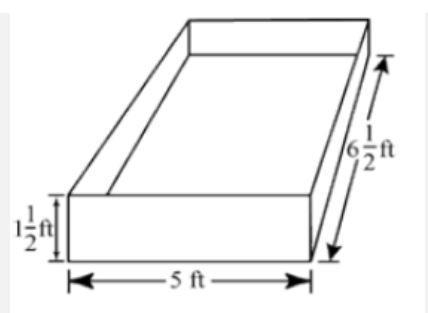 A rectangular sandbox will be constructed for the students at an elementary school-example-1