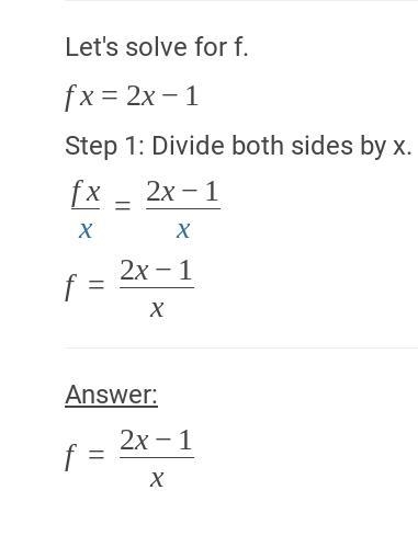 What is f(x)=2x-1 if x=0-example-1