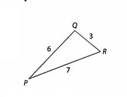 Solve triangle PQR. Round intermediate results to 3 decimal places and final answers-example-1