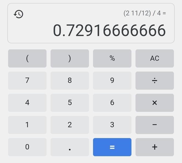 What is 2 and 11/12 divided by 4?-example-1