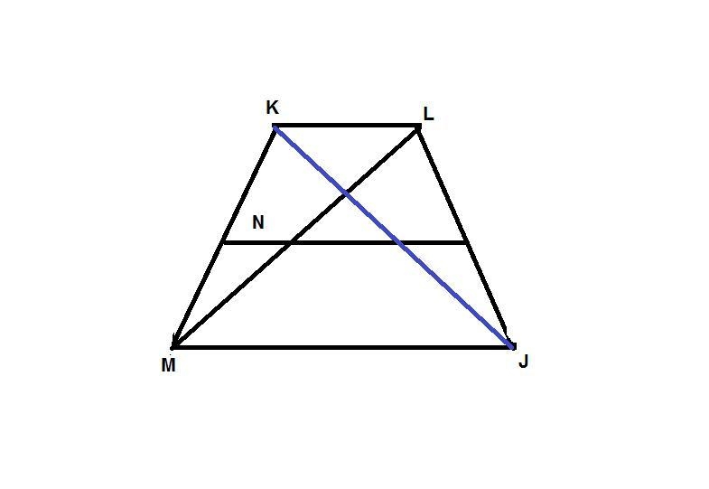 Given the isosceles trapezoid EFGH and side length JL = 93 units. If the length of-example-2