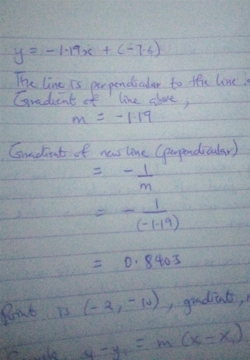 Find the slope of the line-example-1