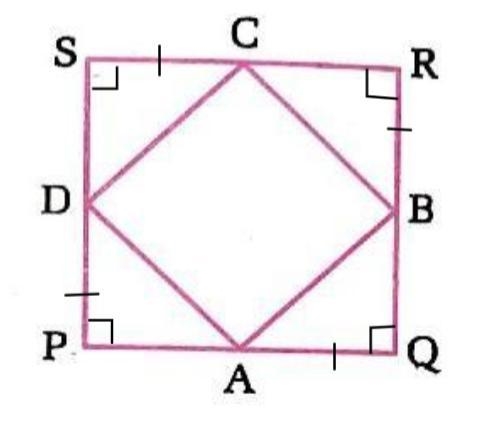 Heya! \underline{ \underline{ \text{question}}}: In the given figure, PQRS is a square-example-1