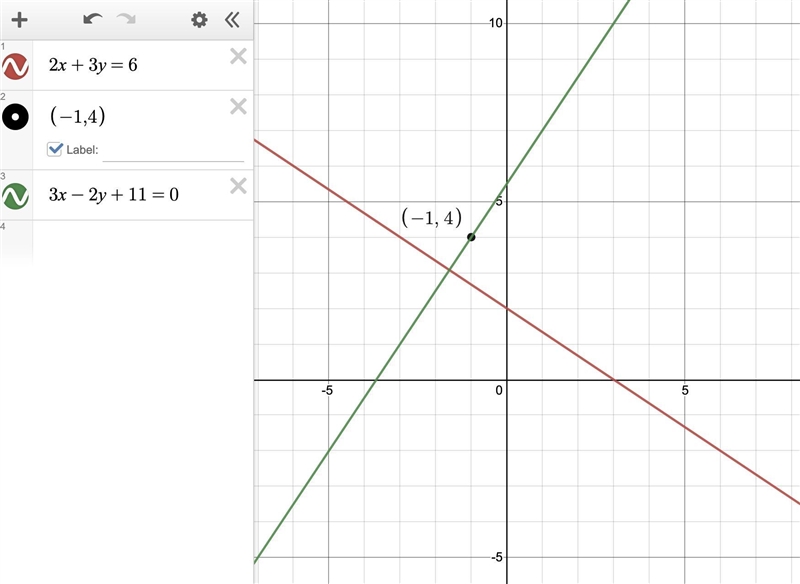 PLEASE HELP!! Find an equation in general form for the straight line that passes through-example-1