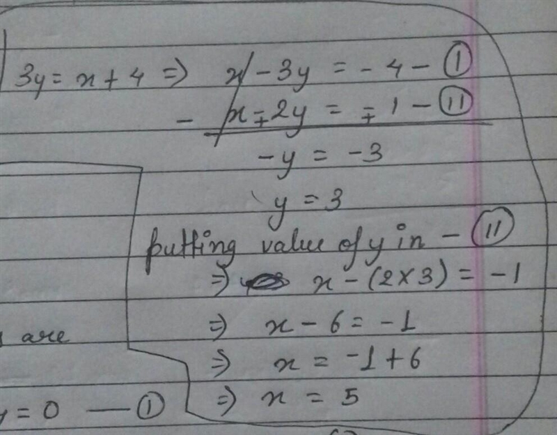 Can u help me pleaseee use substitution to solve each system of equations. pleaseee-example-2