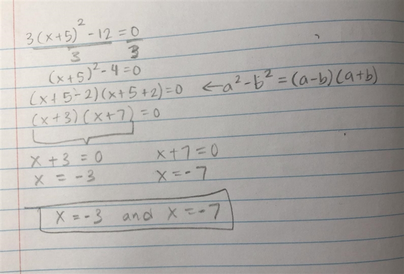 3(x+5)^2-12=0. What does x equal-example-1