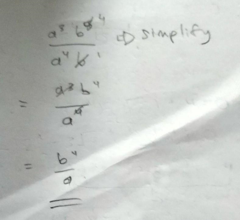 (a^(3)b^(5))/(a^(4)b)-example-1