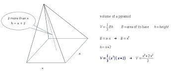 Which expression represents the volume of the pyramid? StartFraction x cubed + 2 x-example-1