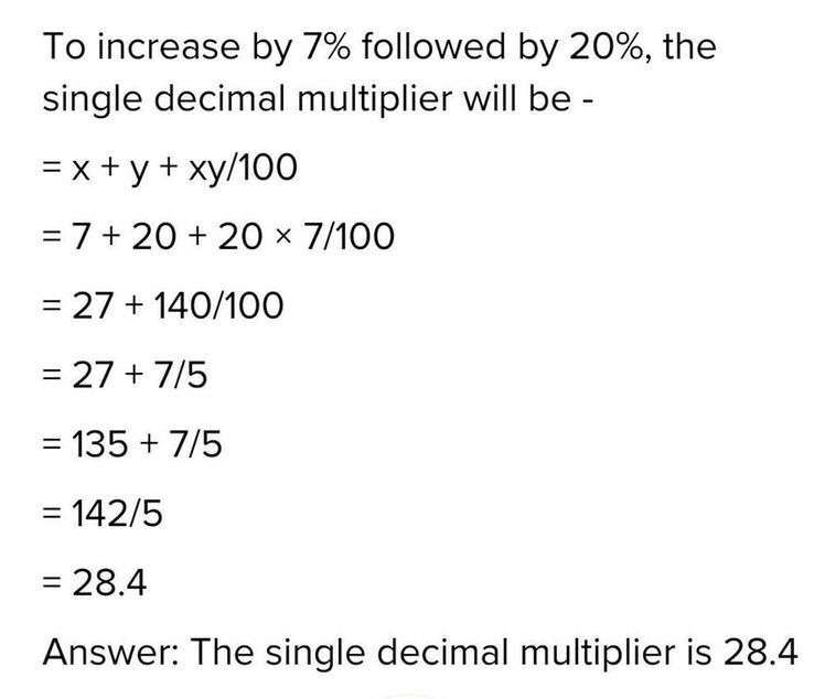 What single decimal multiplier would you use to decrease by 2% followed by a 7% decrease-example-1