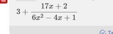 Use long division to rewrite the following expression. write your answer in the format-example-1