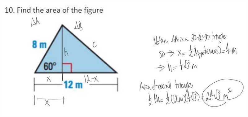 Find the area of the figure shown. Please help!!!-example-1