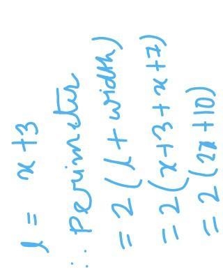 If the area of a rectangle is x^2 + 10x + 21 and the width is x + 7, then what is-example-3