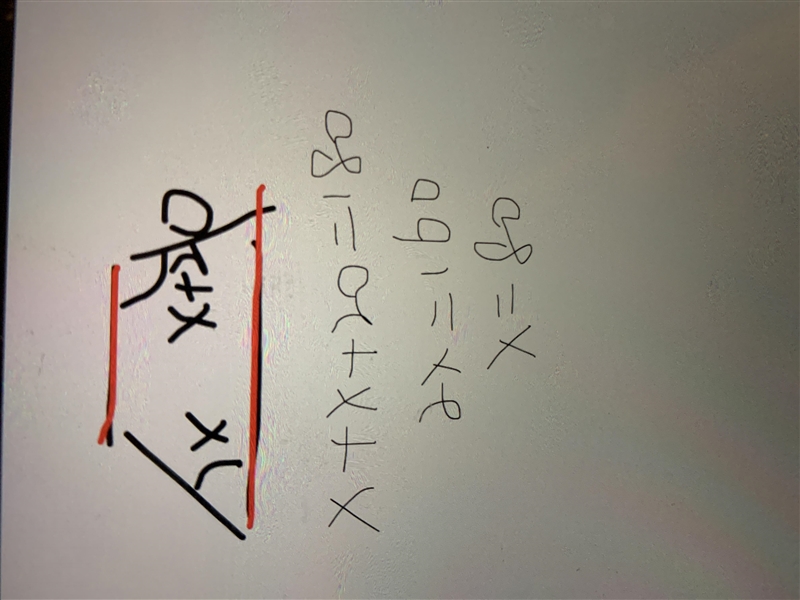 the measure of one angle of an isosceles trapezoid is x and the angle opposite it-example-1