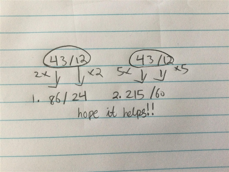 What does 43/12 is equivalent too?-example-1