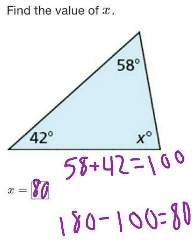 Find Value of X. Thank you!-example-1