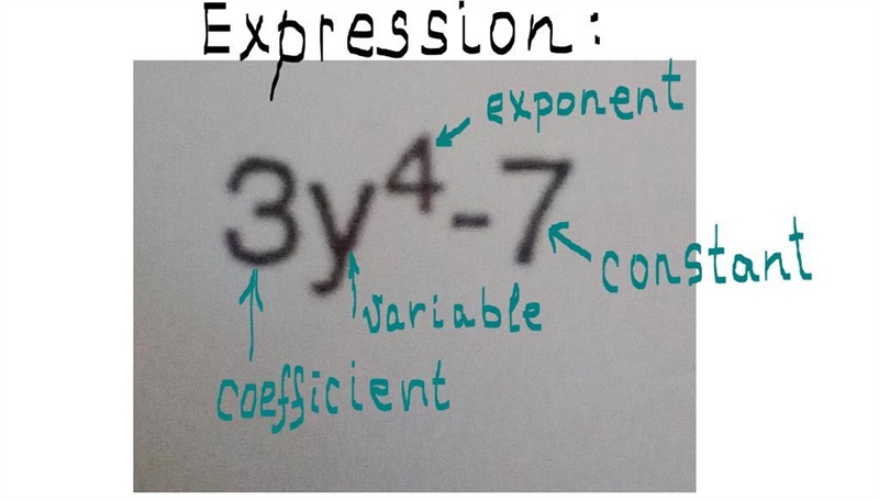 Label the parts of the expression for me please ️​-example-1