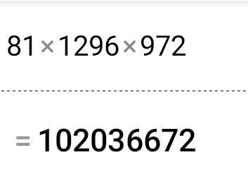 Simplify (6^2)(3^3)(3*6)^4-example-4