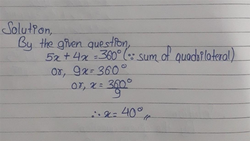 Find the value of "x" Wrong answer will be reported and explain please​-example-1