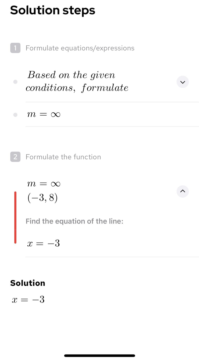 What is the equation of the vertical line that contains the point (-3,8)?-example-2