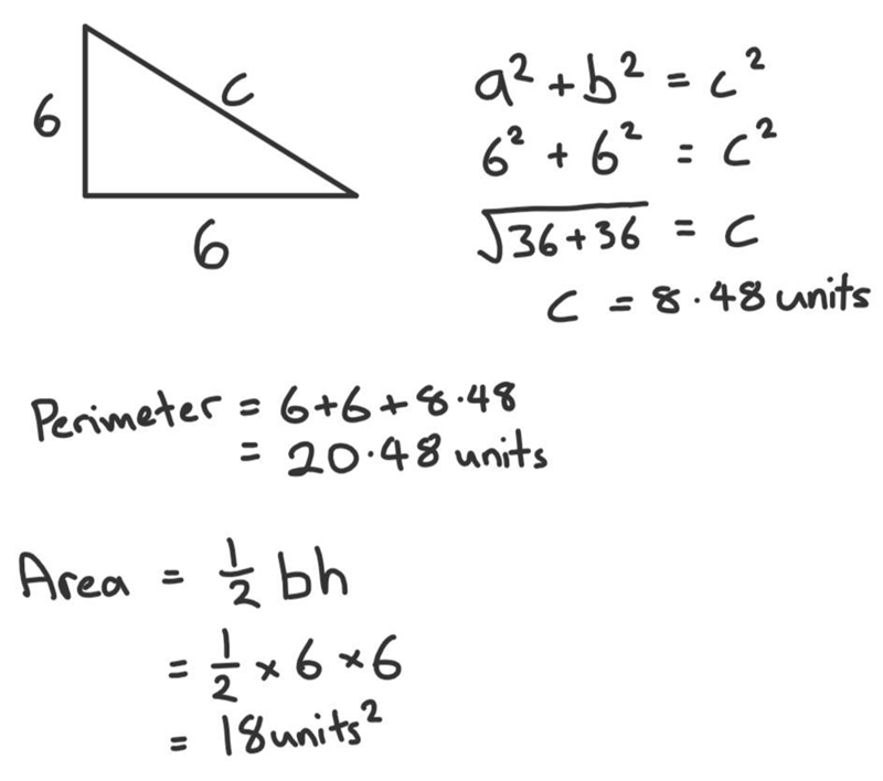 Find the perimeter and area of the figure-example-1