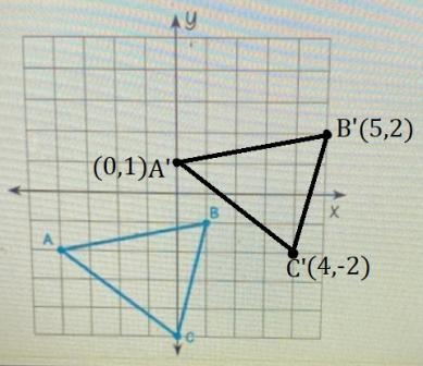 Transformation Rule: Translate 4 units right and 3 units up. B Х A-example-1