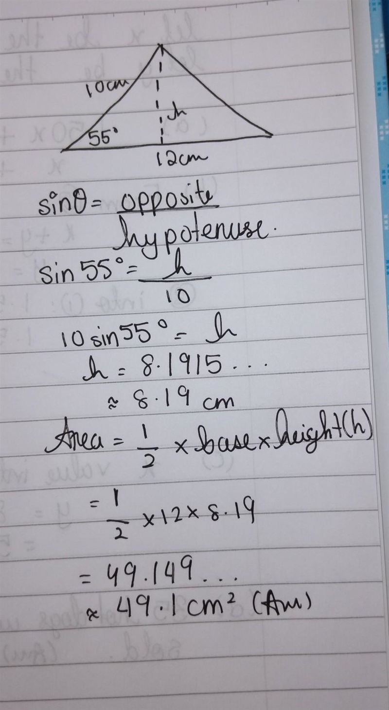 Find area of triangle ​-example-1