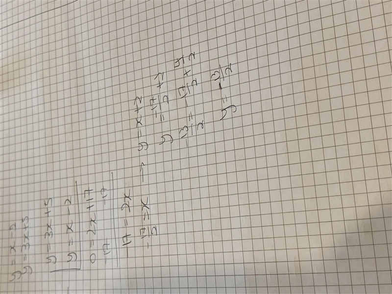 Y=x-2 y=3x+5 solve the simultaneous equations-example-1