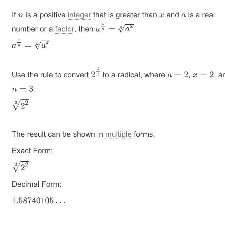 What is 2 2/3 in radical form step by step-example-1