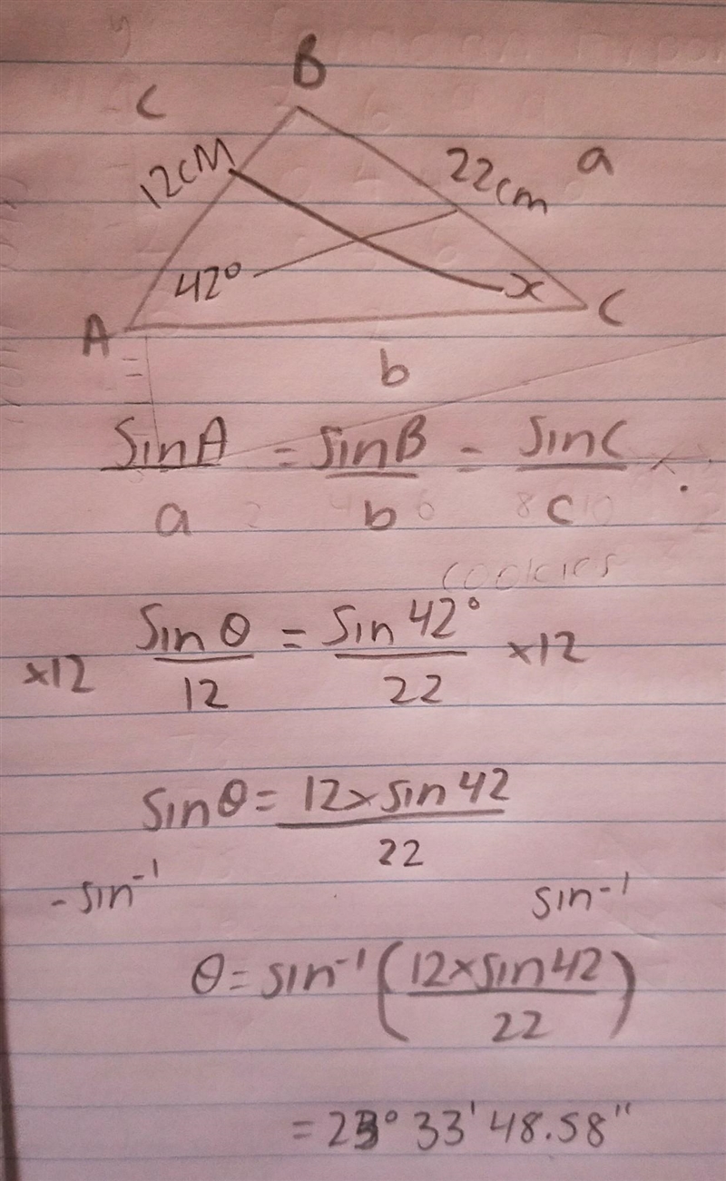 HELP ASAP! Find x. Round to the nearest tenth:-example-1