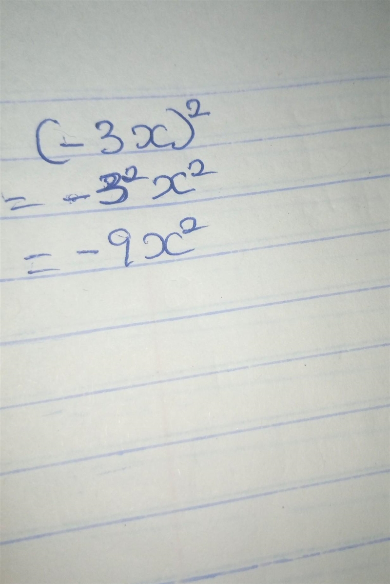 (-3x)^2 wbat is this please ​-example-1