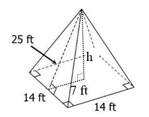 Find the volume of the following. Please round your answer to the nearest tenth. Please-example-1