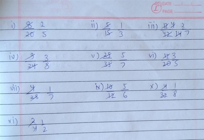 Can you simply these fractions?-example-1