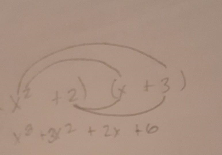 Correct? (X^2+2)(X+3)-example-1