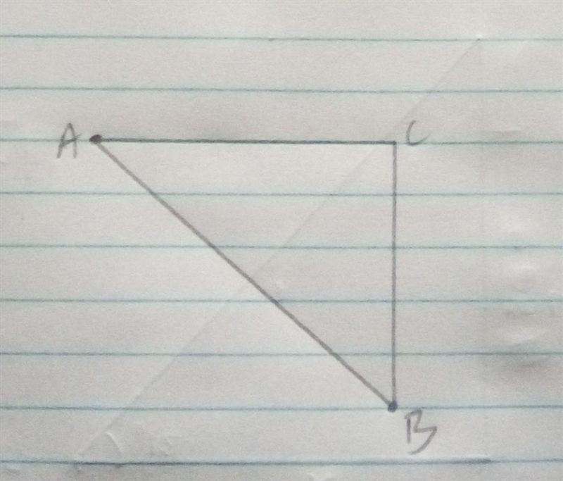 What is the distance AB rounded to the nearest tenth?-example-1