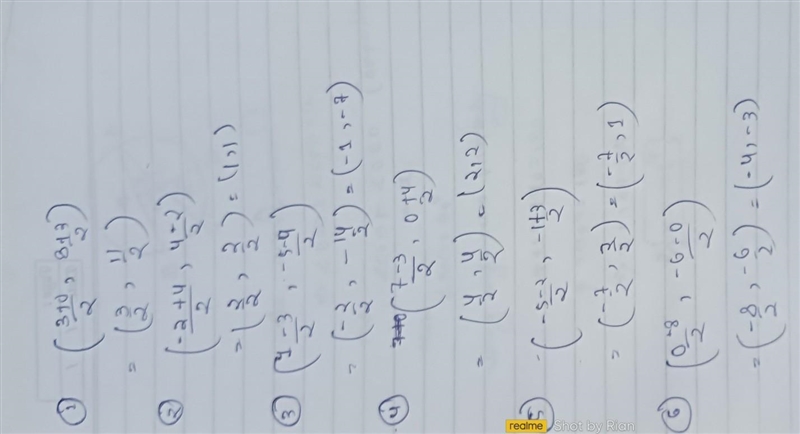 Find the mid pint between each pair of points. Then, find the distance between each-example-1