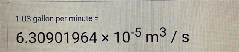 What is the unit rate of gallons used per minute-example-1