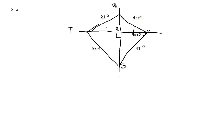 What are the lengths of SV and QT? no links.-example-1