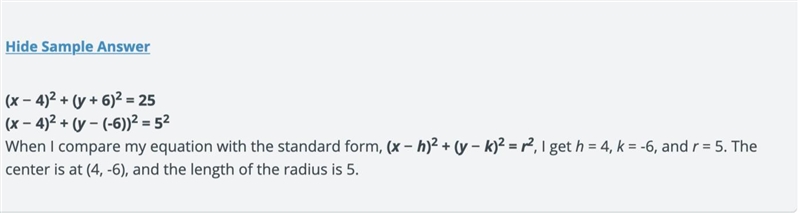 X2+ y2 − 8x + 12y + 27 = 0 Using the standard form of the equation in question 1, what-example-1