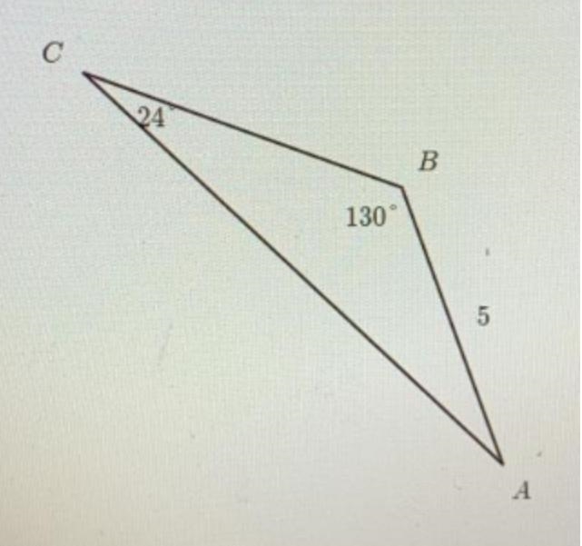 The following figure shows ABC with side lengths to the nearest tenth. Find BC in-example-1