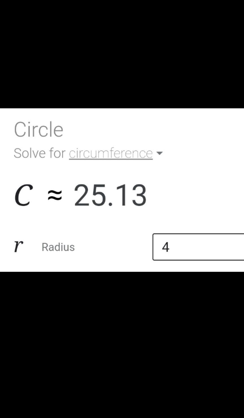 Circumstances of 4 inches. (exact, approximate) and find the exact and approximate-example-1