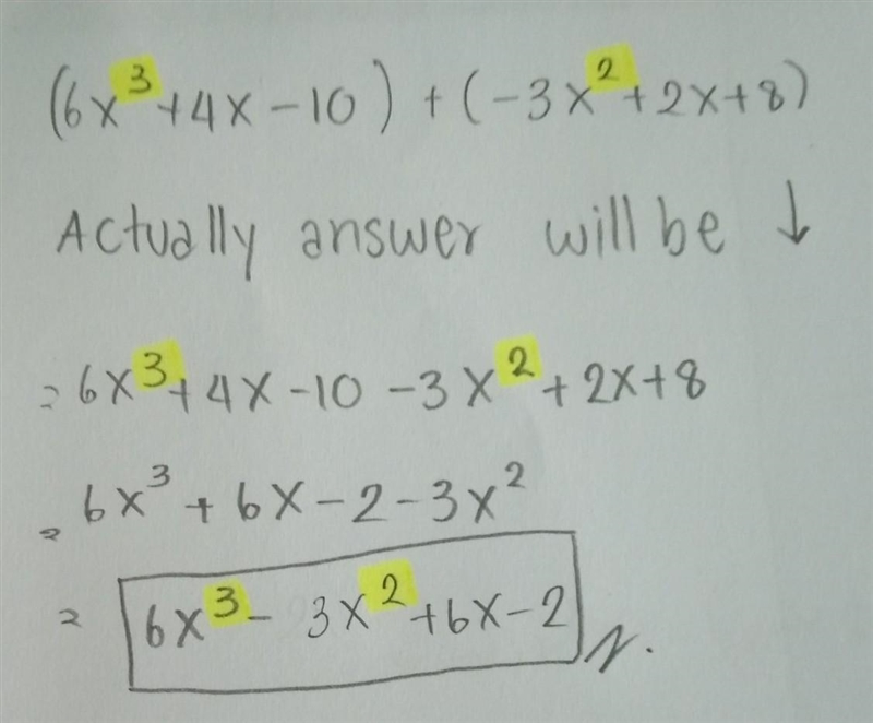 Mrs. Lauver did the following problem. She noticed that she made a big mistake! What-example-1