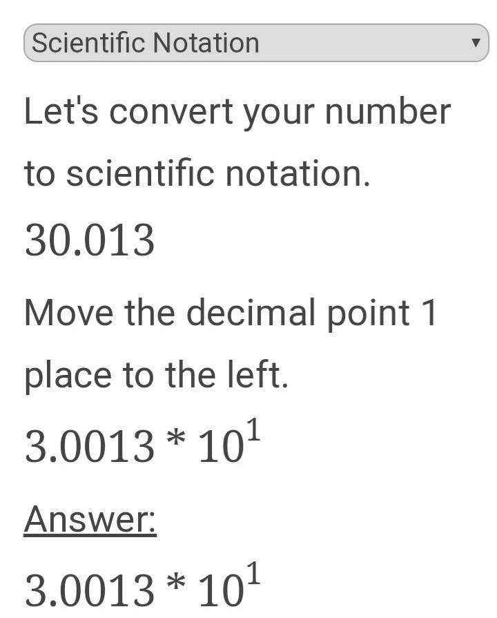 How to write 30.013 in scientific notation-example-1