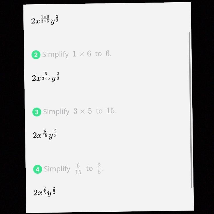 HELP!!! Use the properties of exponents to simplify the expression:-example-1