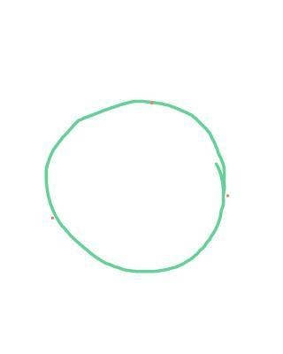 How do I construct a circle through three points not on a line-example-1