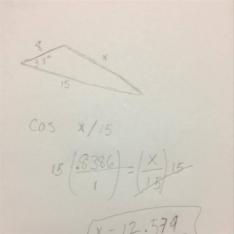 Find the value of x to the nearest tenth ​-example-1