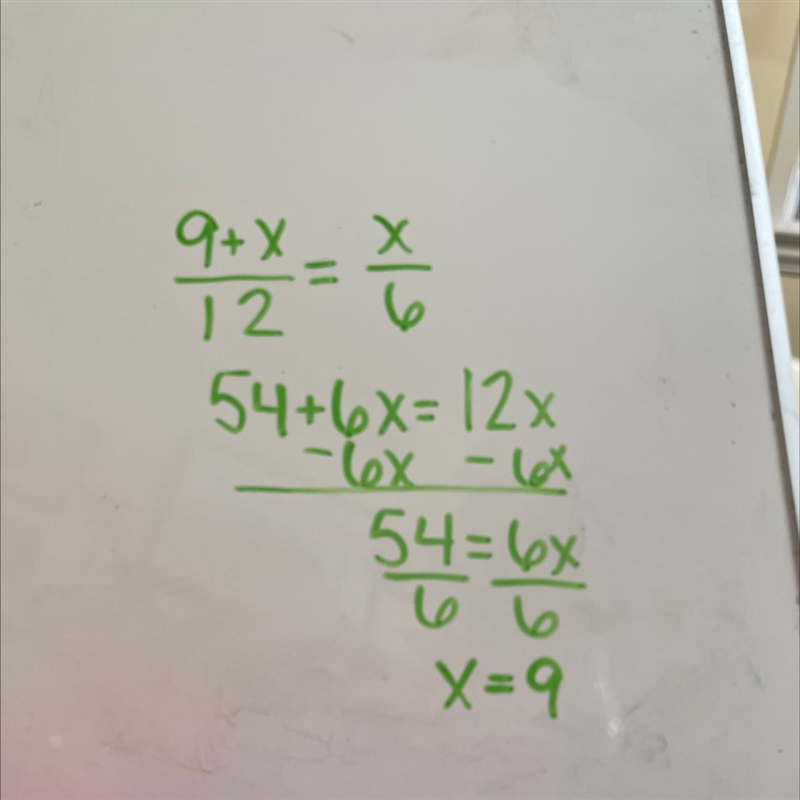 I have to solve for x in a diagram. it is a right triangle, cut into a smaller right-example-1