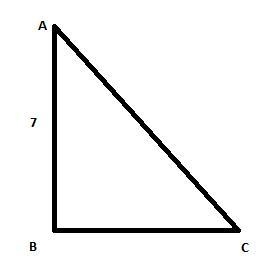 Given the right triangle ABC with right angle B, angle A is twice the size of angle-example-1