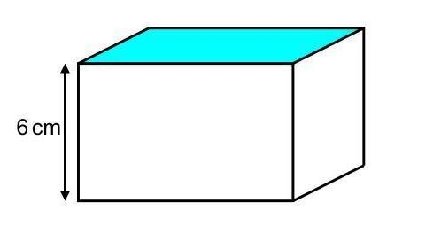 6 cm The height of the cuboid is 6 cm. The volume of the cuboid is 90 cm'. What is-example-1