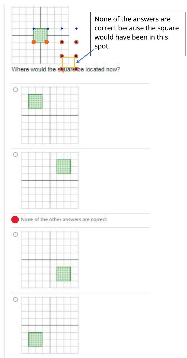 I am almost broke Please help! !!Maska slid the square below 2 spaces to the right-example-1